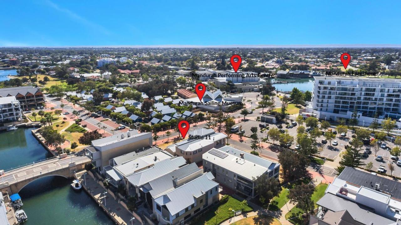 Studio 11 Mandurah Marina Buitenkant foto